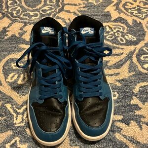 Nike Jordan black and blue